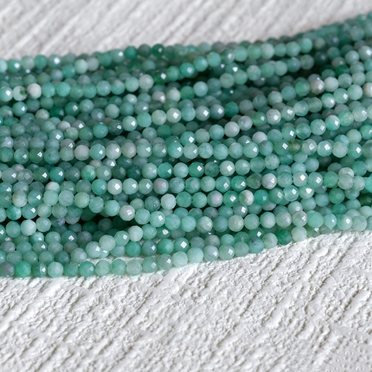 3mm natural stone beads round faceted gemstone beads 38cm/strand