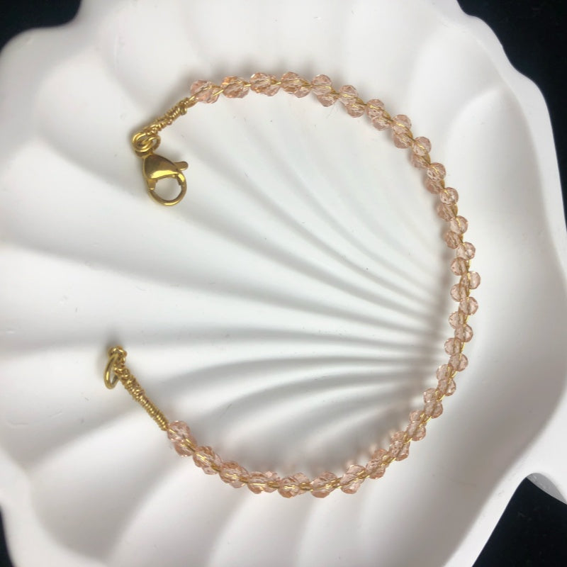 Handmade beaded bracelet