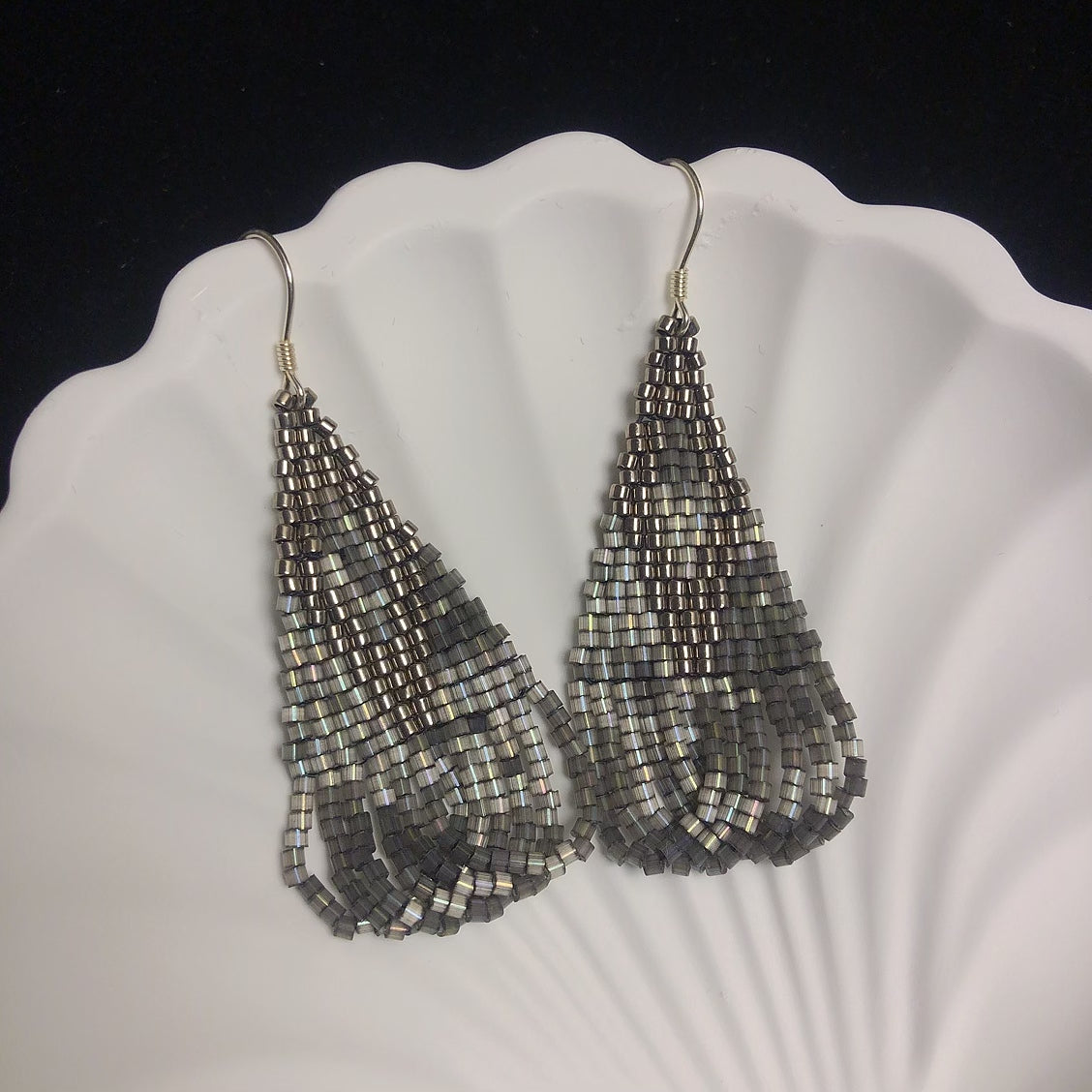 Handmade beaded earrings