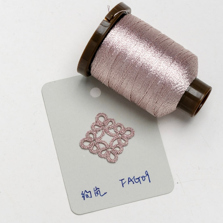 3-ply 200M metallic thread for shuttle tatting string yarn for jewelry making