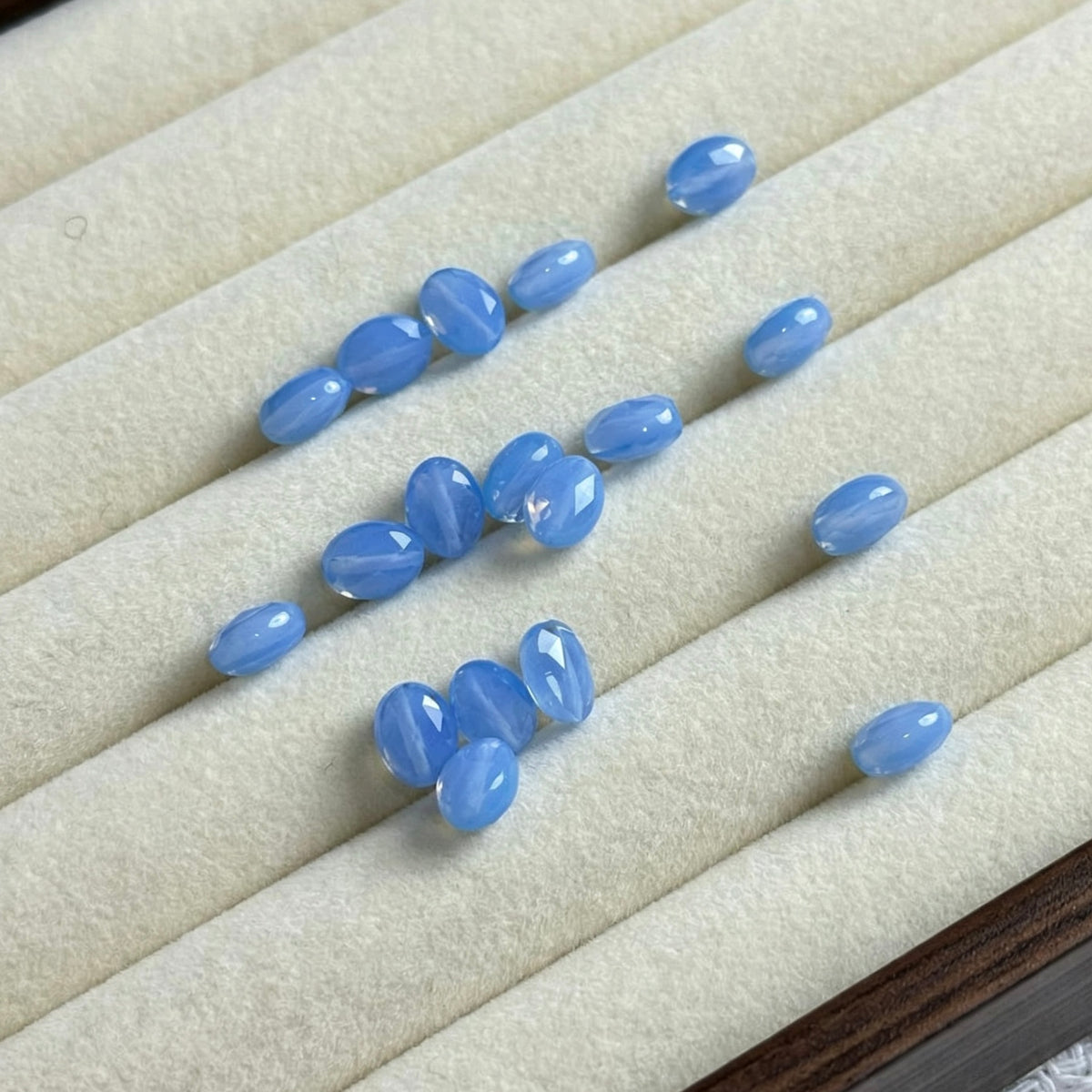 10pcs 6*8mm glass beads for jewelry making