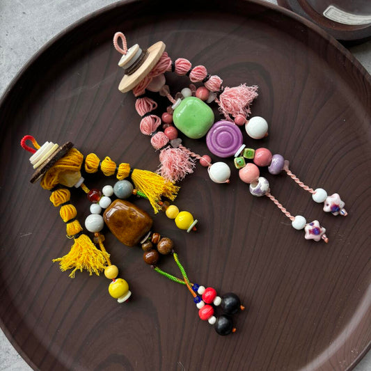 Handmade cute figure bag charms car charm decorating diy phone charms keychain