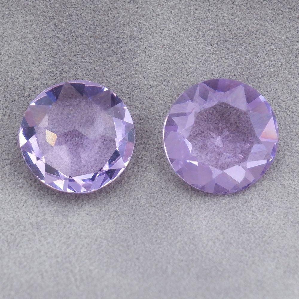 2pcs 14mm round faceted dongzhou diamond for shuttle tatting jewelry making