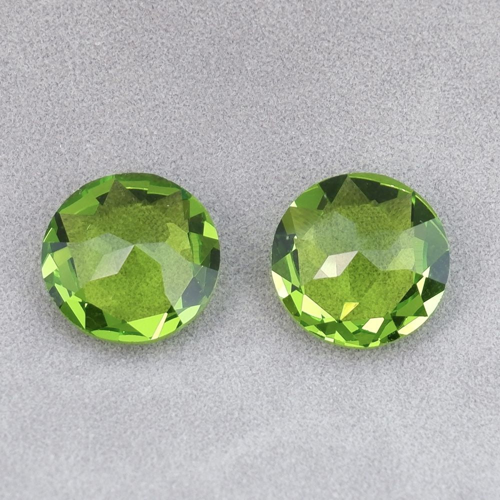 2pcs 14mm round faceted dongzhou diamond for shuttle tatting jewelry making
