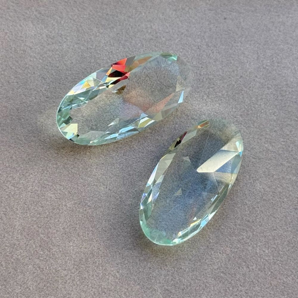 15*30mm dongzhou long oval diamond for handmade tatting jewelry making