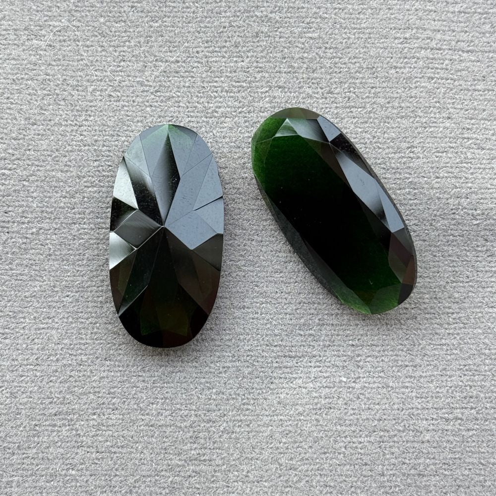 15*30mm dongzhou long oval diamond for handmade tatting jewelry making