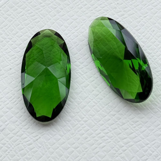 15*30mm dongzhou long oval diamond for handmade tatting jewelry making