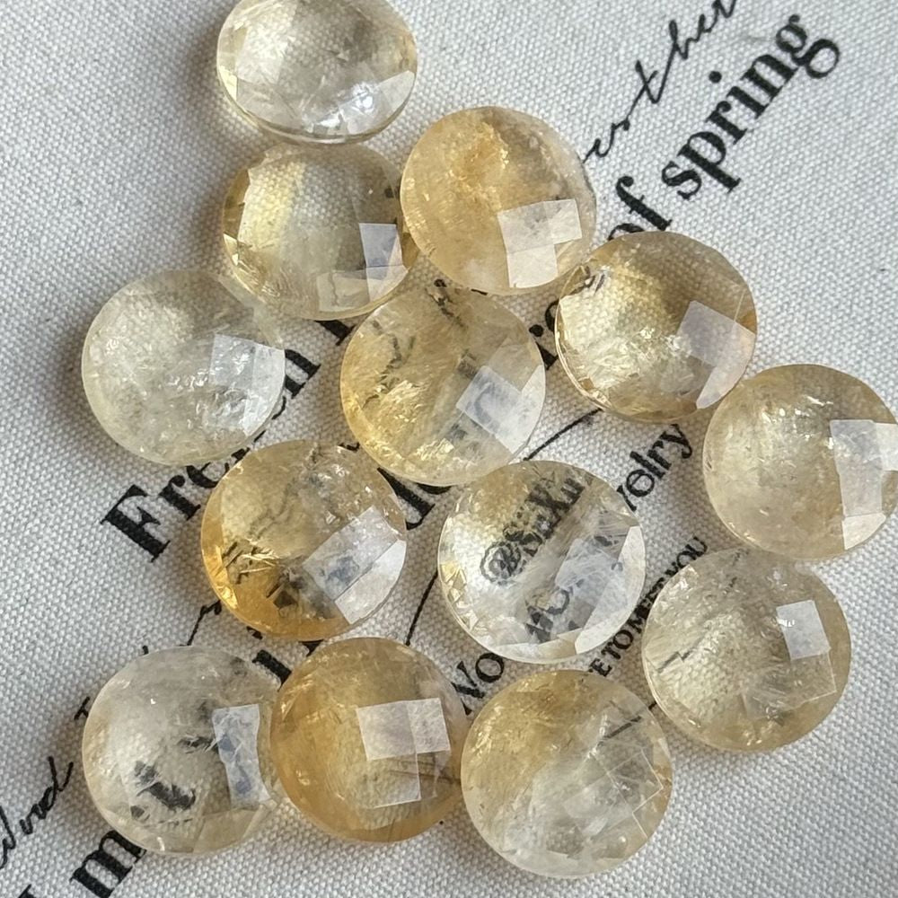 16mm faceted natural stone