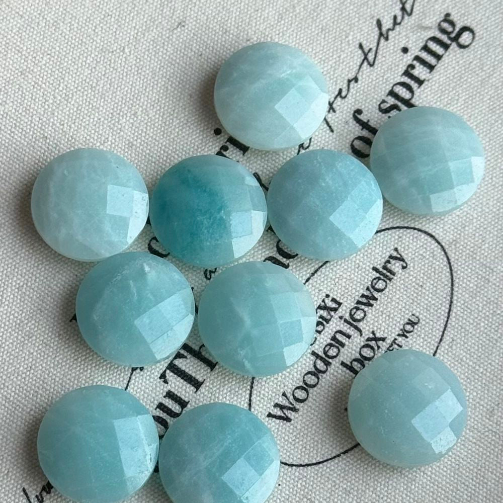 16mm faceted natural stone