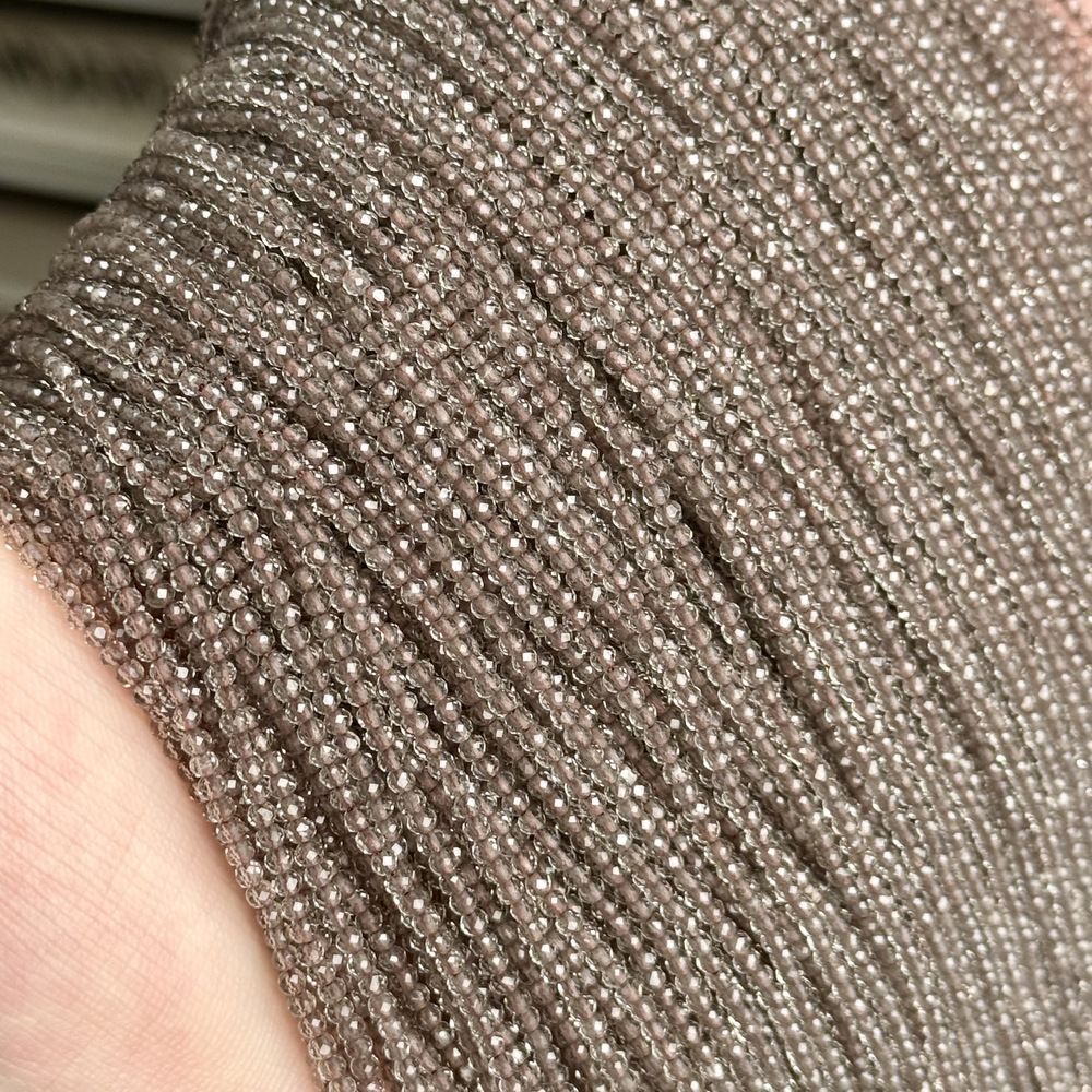 2mm natural stone round faceted beads for jewelry making 38cm/strand