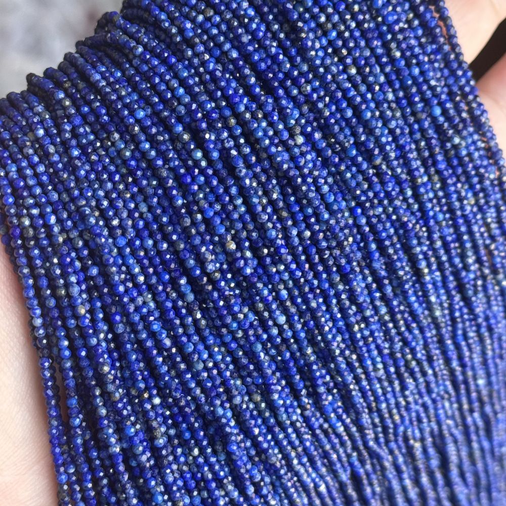 2mm natural stone round faceted beads for jewelry making 38cm/strand
