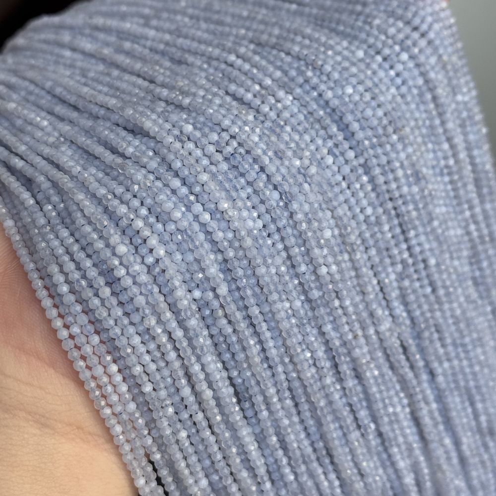 2mm natural stone round faceted beads for jewelry making 38cm/strand