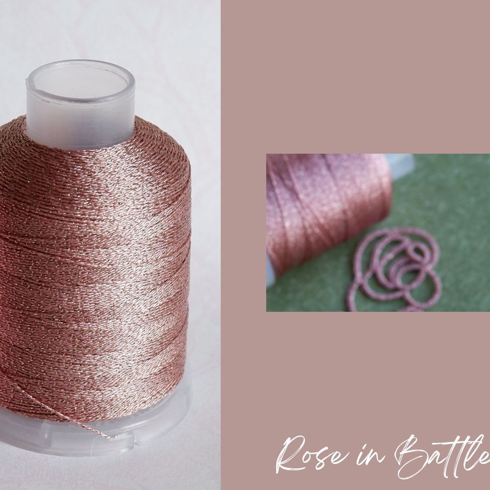Polyester thread for shuttle tatting string for jewelry making 200m