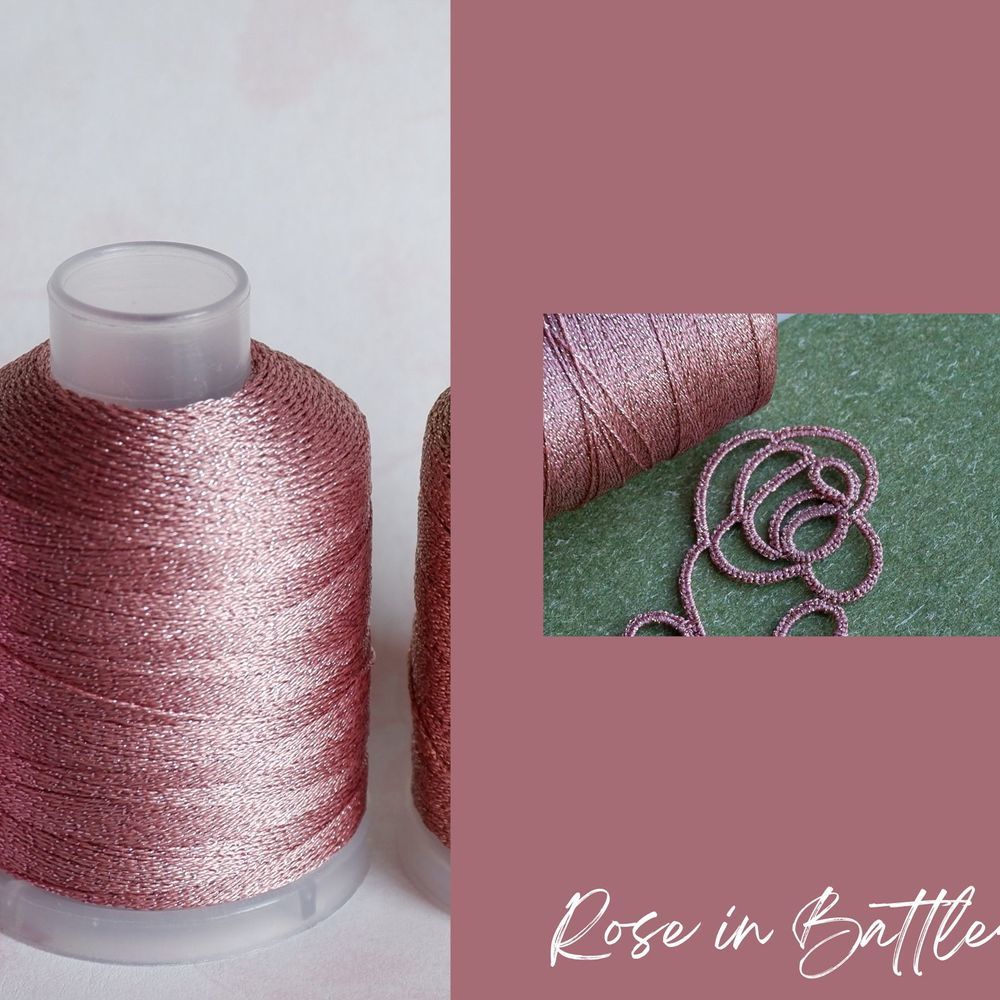 Polyester thread for shuttle tatting string for jewelry making 200m