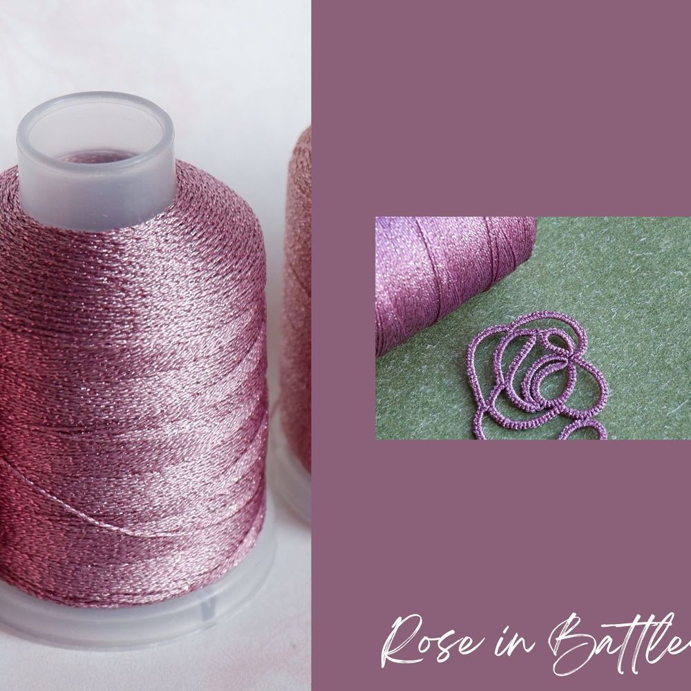 Polyester thread for shuttle tatting string for jewelry making 200m