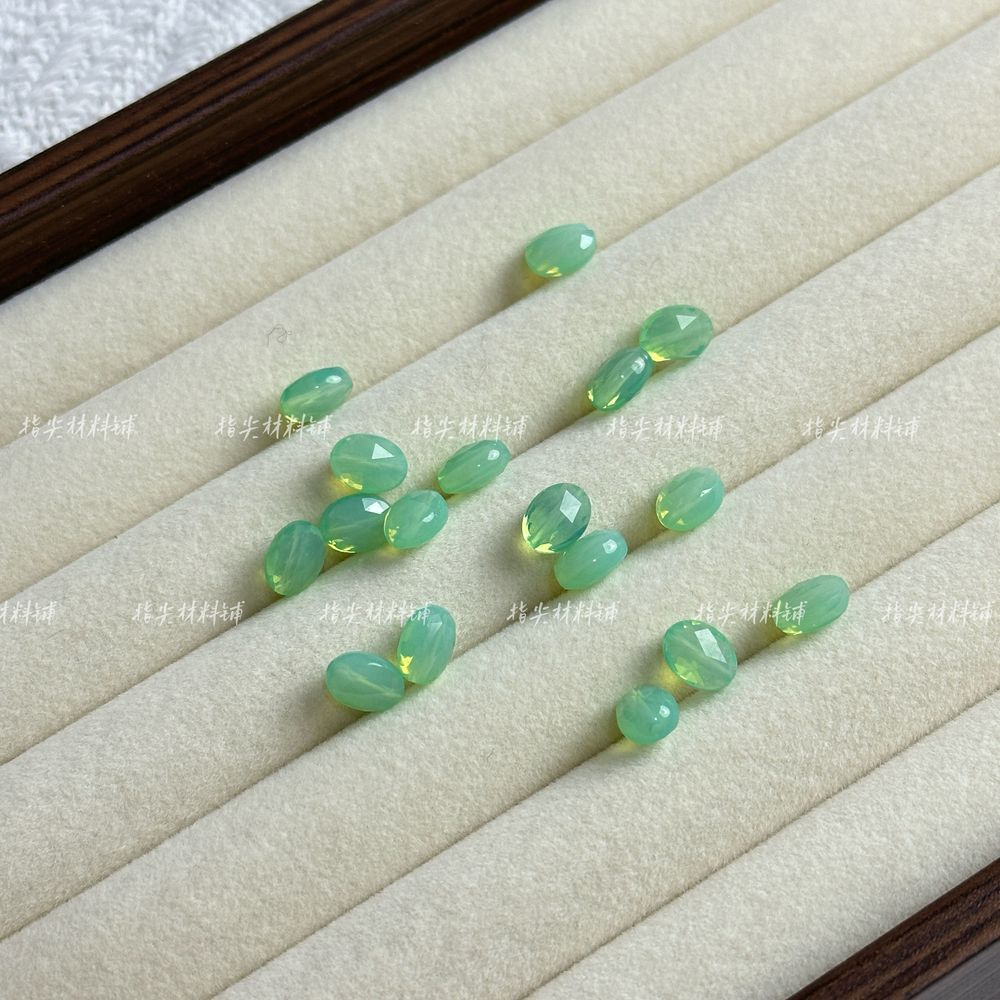 10pcs 6*8mm glass beads for jewelry making