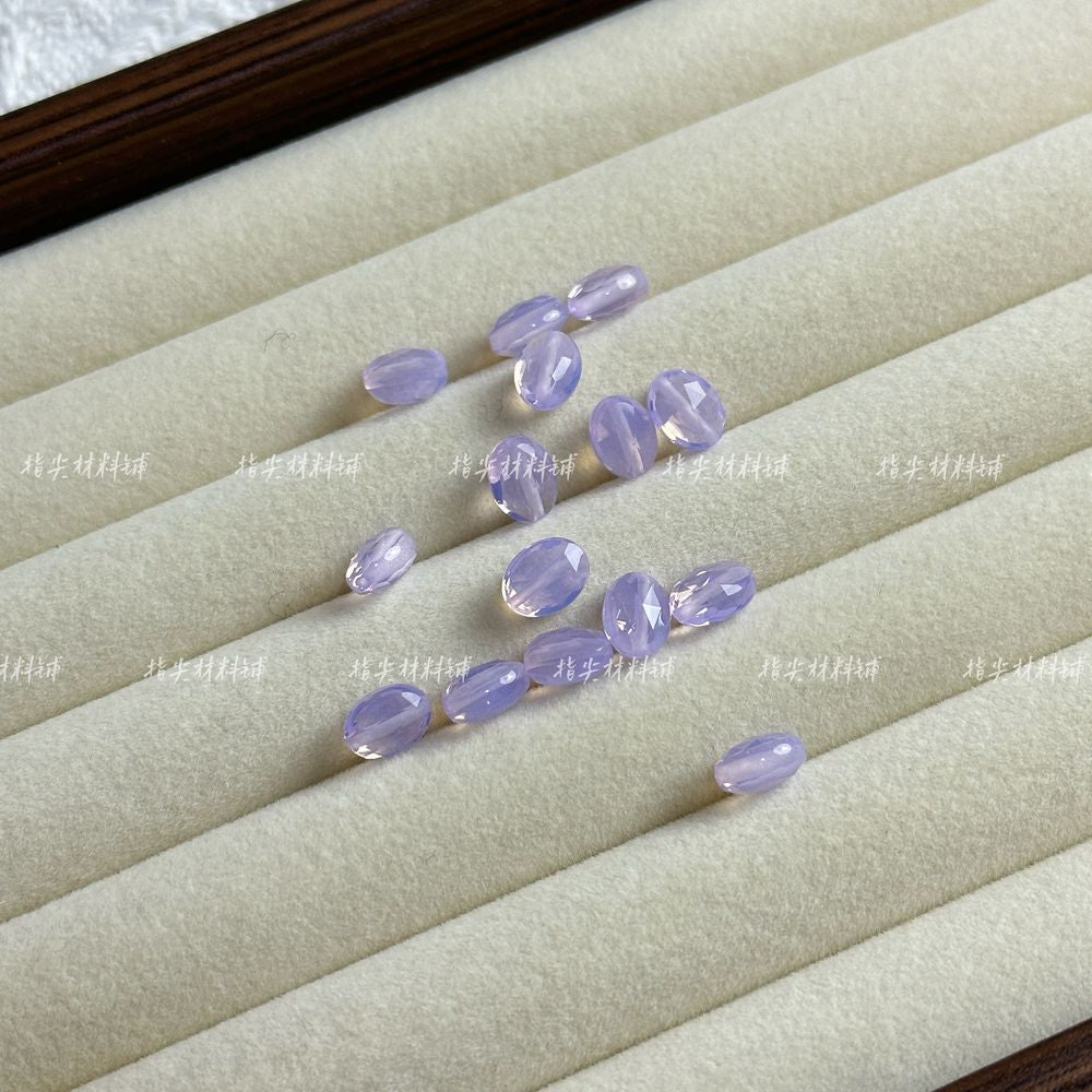 10pcs 6*8mm glass beads for jewelry making