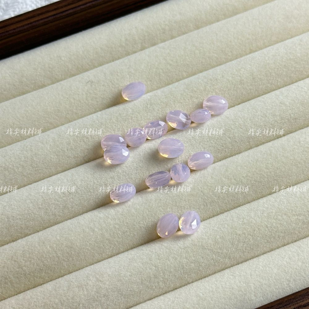 10pcs 6*8mm glass beads for jewelry making