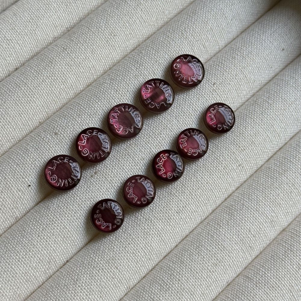 3pcs 10mm White butterfly shell buttons for diy jewelry making