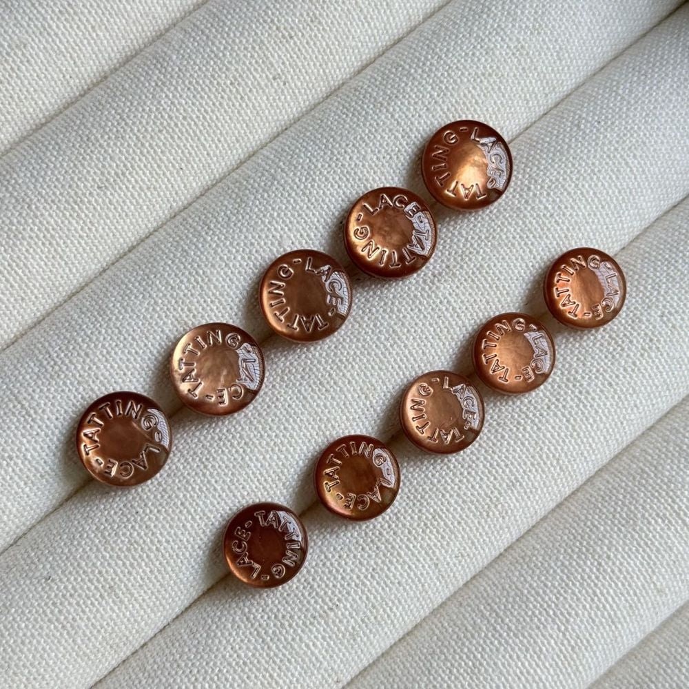 3pcs 10mm White butterfly shell buttons for diy jewelry making
