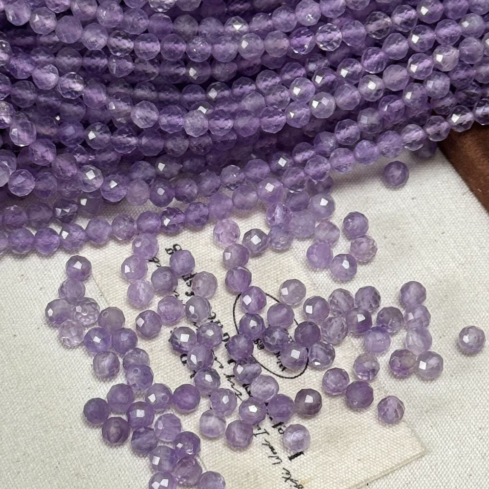 4-4.5mm natural stone beads faceted gemstone beads for diy jewelry making 38cm/strand