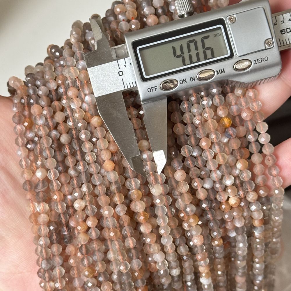 4-4.5mm natural stone beads faceted gemstone beads for diy jewelry making 38cm/strand