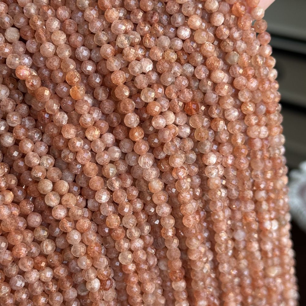 4-4.5mm natural stone beads faceted gemstone beads for diy jewelry making 38cm/strand