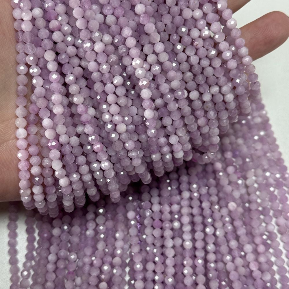 4-4.5mm natural stone beads faceted gemstone beads for diy jewelry making 38cm/strand