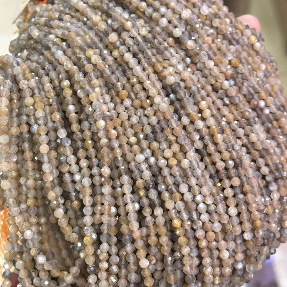4-4.5mm natural stone beads faceted gemstone beads for diy jewelry making 38cm/strand