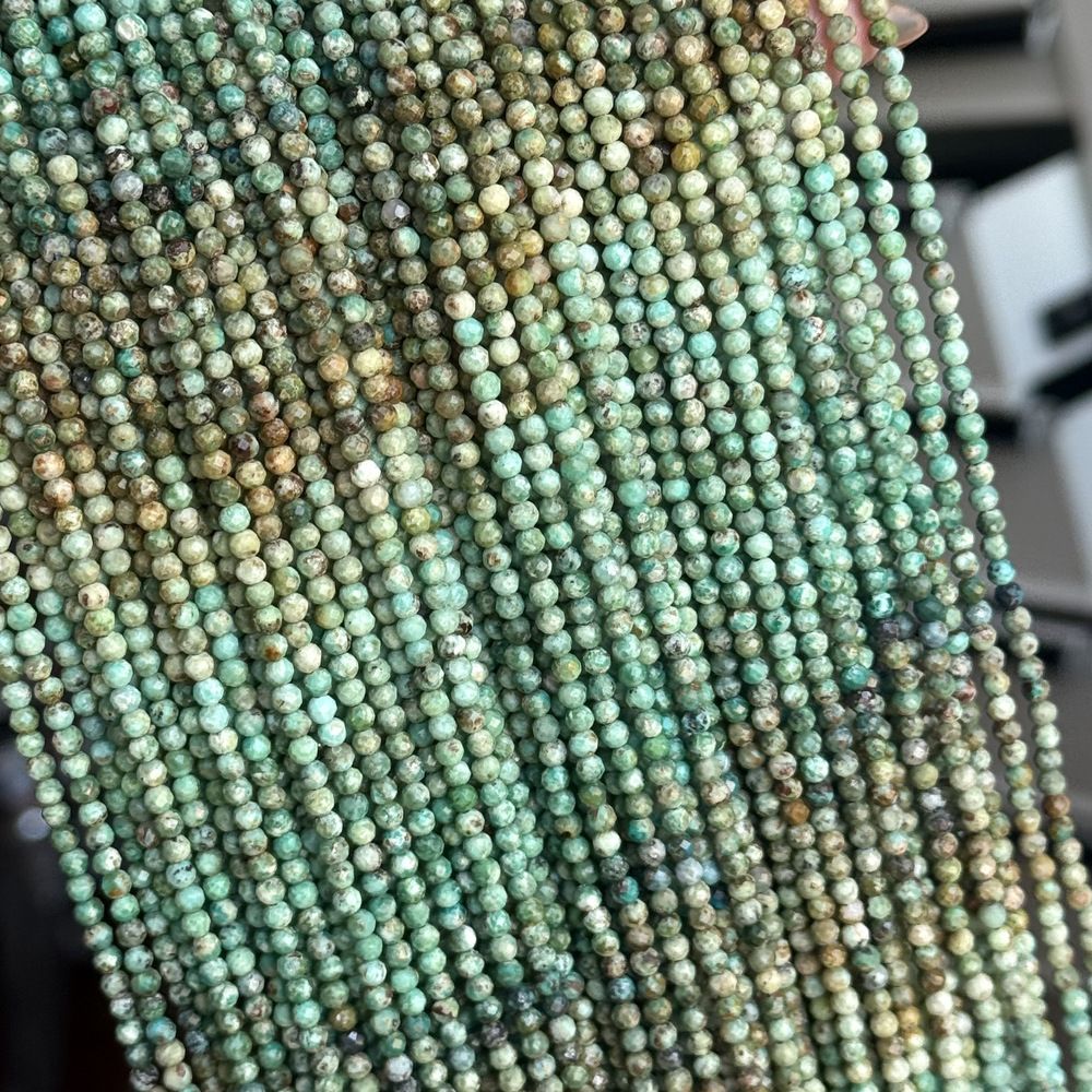 3mm natural stone beads round faceted gemstone beads 39cm/strand