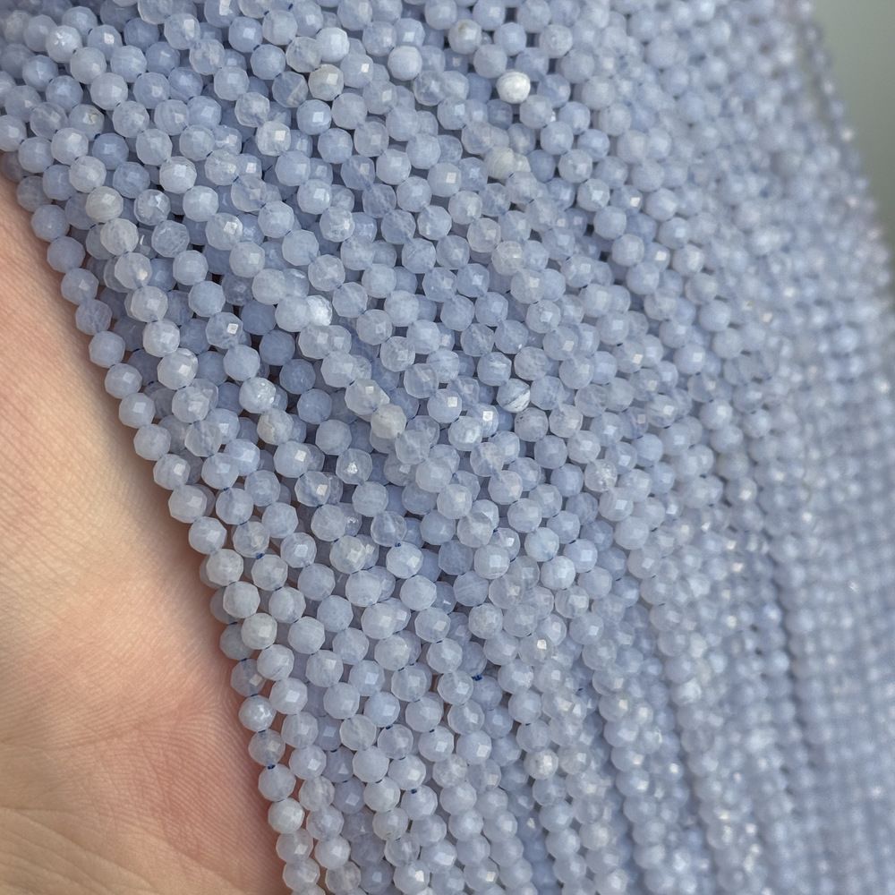 3mm natural stone beads round faceted gemstone beads 39cm/strand