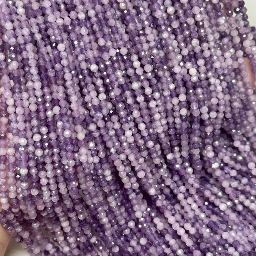 3mm natural stone beads round faceted gemstone beads 39cm/strand