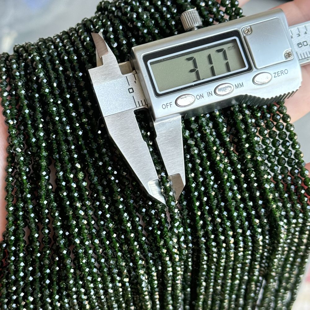 3mm natural stone beads round faceted gemstone beads 39cm/strand