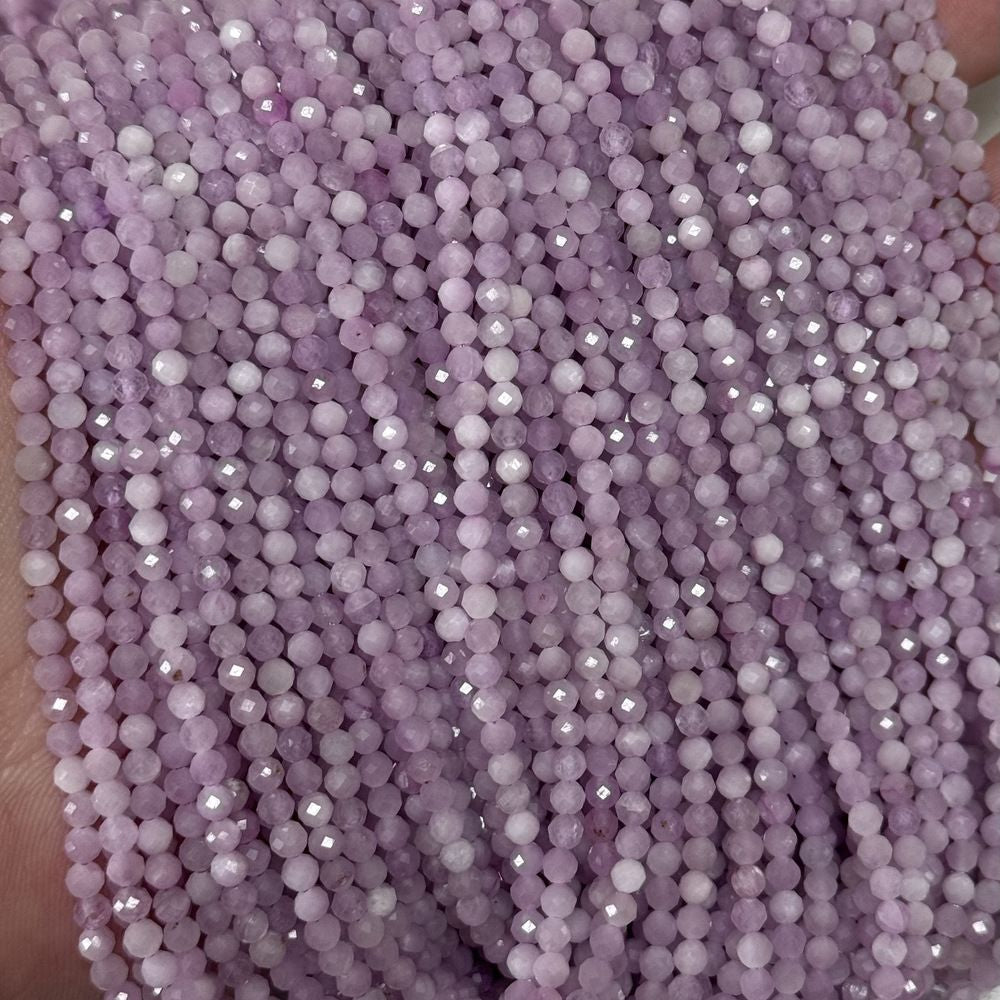 3mm natural stone beads round faceted gemstone beads 39cm/strand