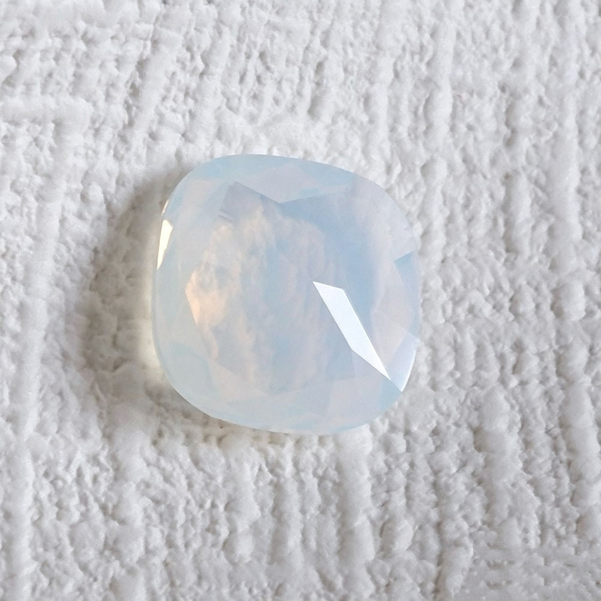18mm dongzhou diamond square faceted gemstone for jewelry making