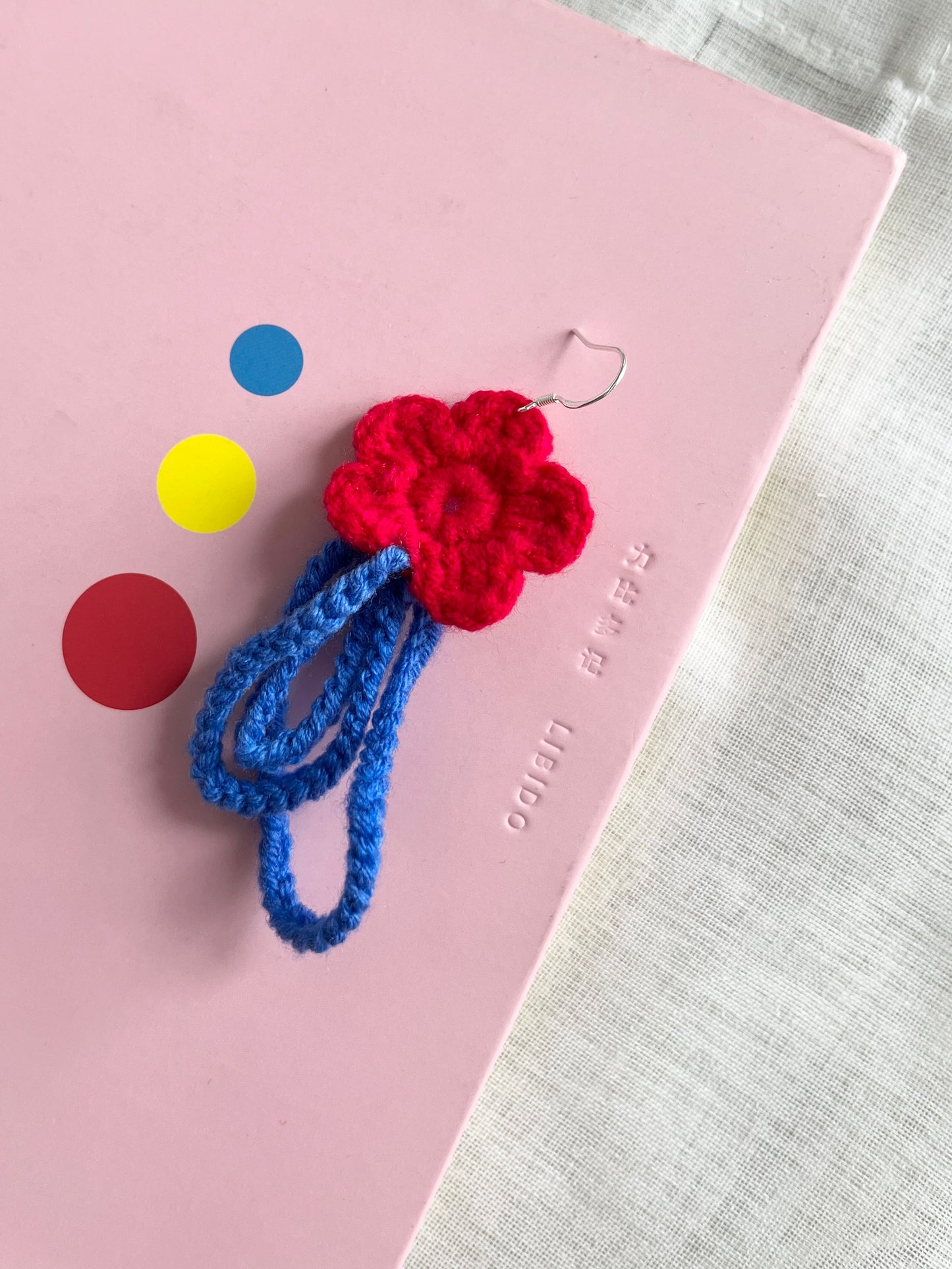 Handmade crochet earrings with s925 hooks