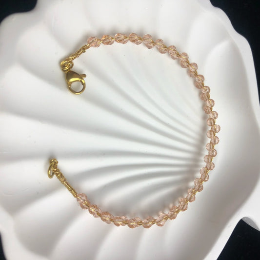 Handmade beaded bracelet
