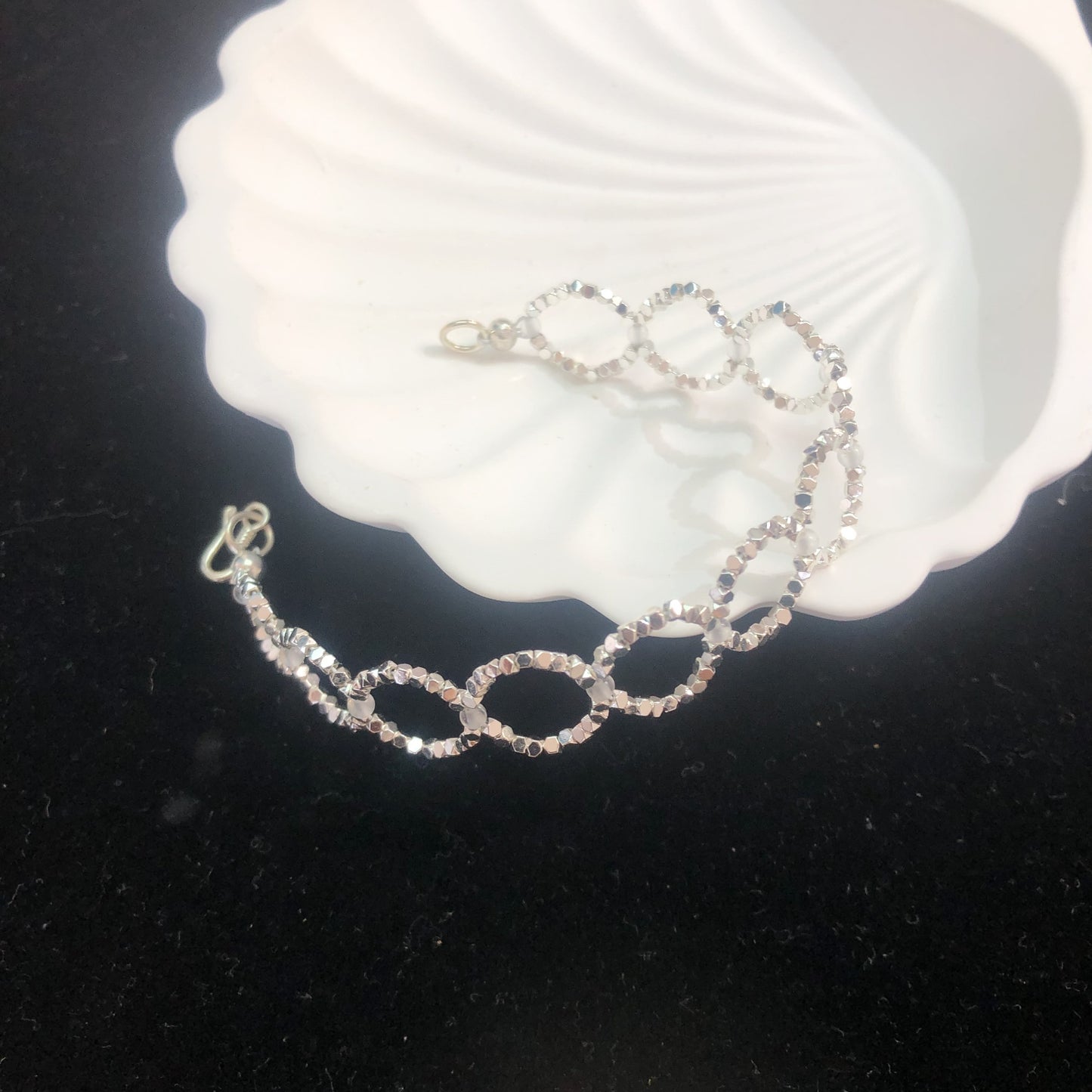 Handmade sterling silver bracelet